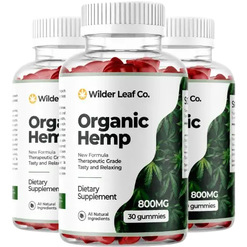 Wilder Leaf Organic Hemp Gummies — 3-bottle pack